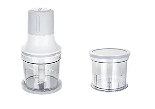 Melchioni BLADE tritaverdure elettrico 0,5 L 260 W Grigio, Bianco