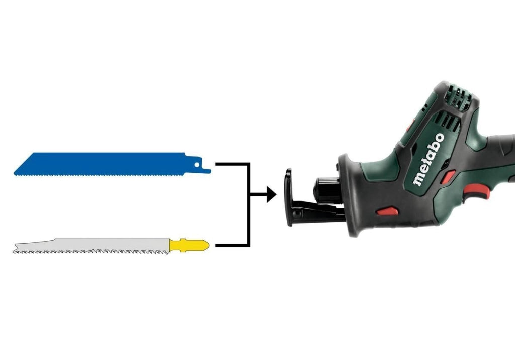 Metabo SSE 18 LTX Compact 3100 spm (fogli per minuto) Nero, Verde, Rosso