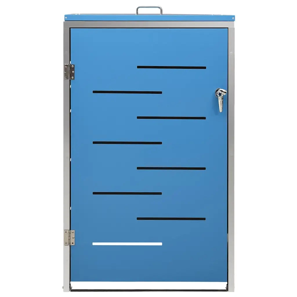 Copribidone per Spazzatura Singolo 69x77,5x115cm Acciaio Inox 149566