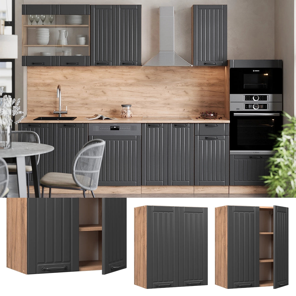 Vicco Pensile da cucina Grigio scuro 60 cm