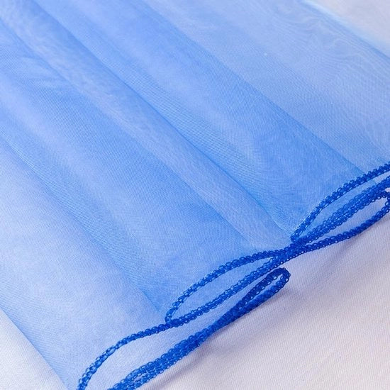 Tavolo decorativo in organza - 30 x 275 cm - 10 pezzi - Decorazione da tavola - Luce e leggero