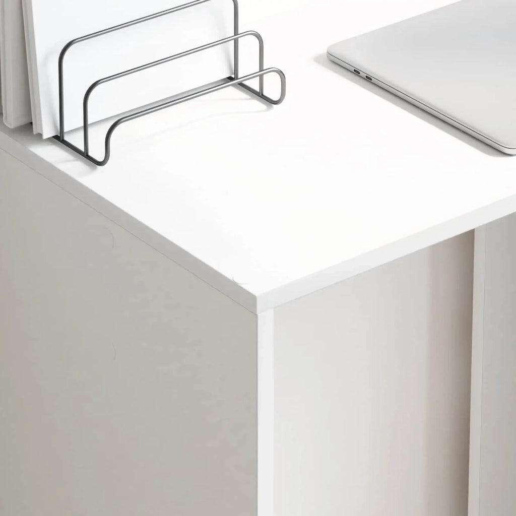 Scrivania Bianco 78,5 x 37 x 154,5 cm Legno multistrato 869338