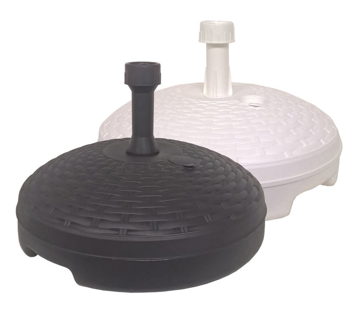 base ombrellone pvc rattan diametro.45 tubo diametro.35 colori assortiti cod:ferx.98290