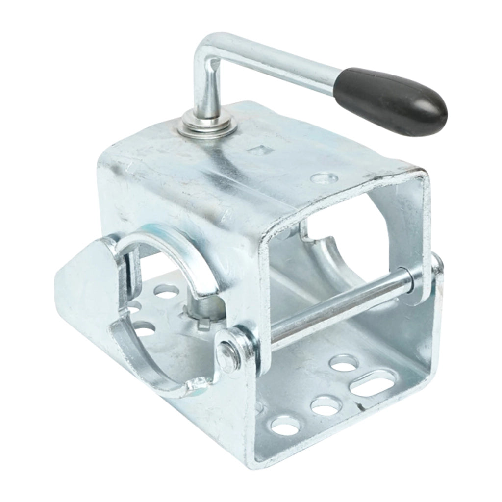 Morsetto di supporto per ruota di supporto del rimorchio, asta esterna 60mm Breckner Germany