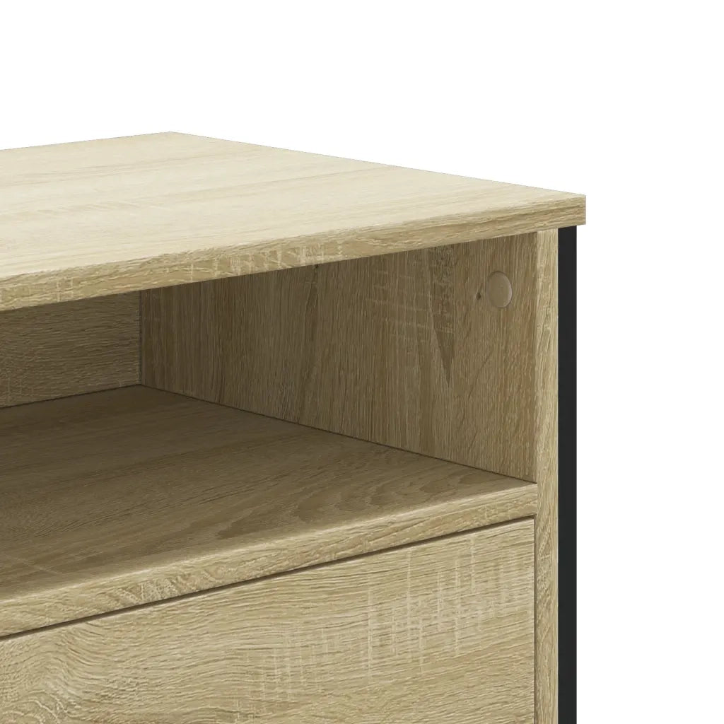 vidaXL Mobile TV Rovere Sonoma 122x34x41 cm in Legno Multistrato