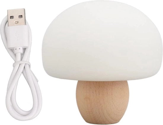 Lampada da notte per bambini con luce calda, materiale siliconico, chiusura a clip, ricaricabile, adatto per camera da letto, nursery, regalo.