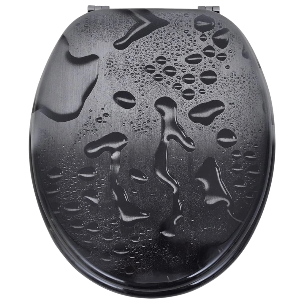 Set di due sedili per WC con coperchi a goccia in MDF 02_0002952