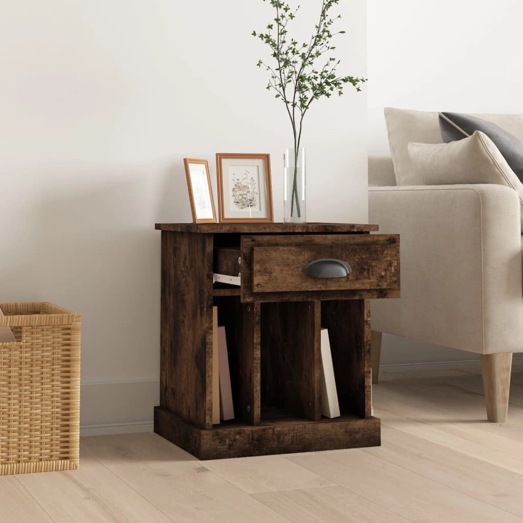 Comodino Rovere Fumo 43x36x50 cmcod mxl 103761