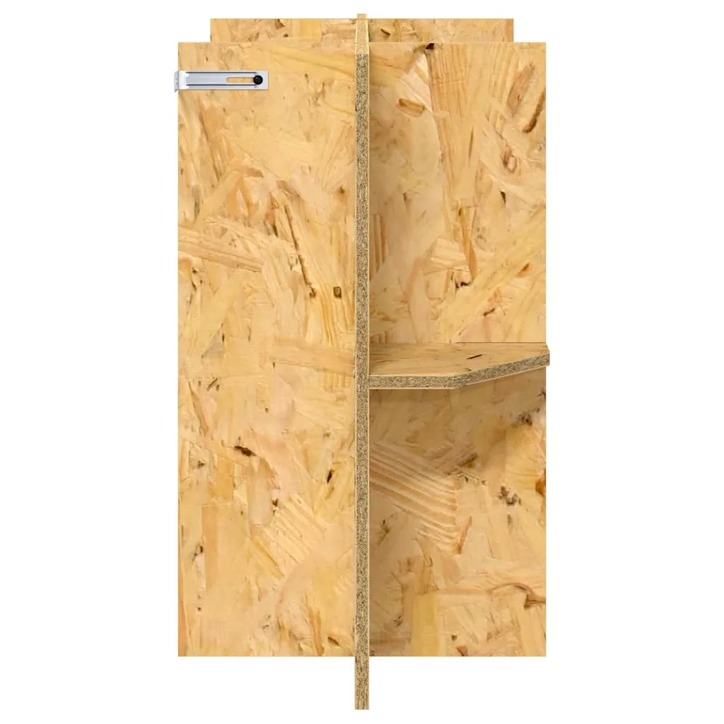 Base per Terrario con lo scaffale Marrone 60 x 30 x 50 cm OSB CFW7121144