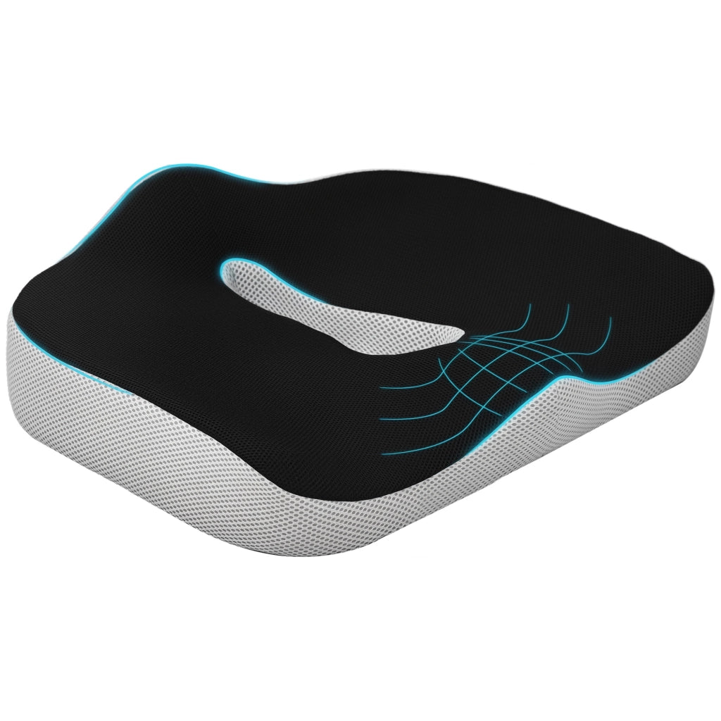 Cuscino sedia da ufficio ¨C zephmum ¨C memory foam, grigio