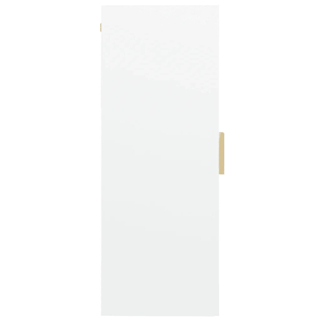Mobile contenitore a parete pratico 69,5 x 34 x 90 cm legno bianco 02_0048020