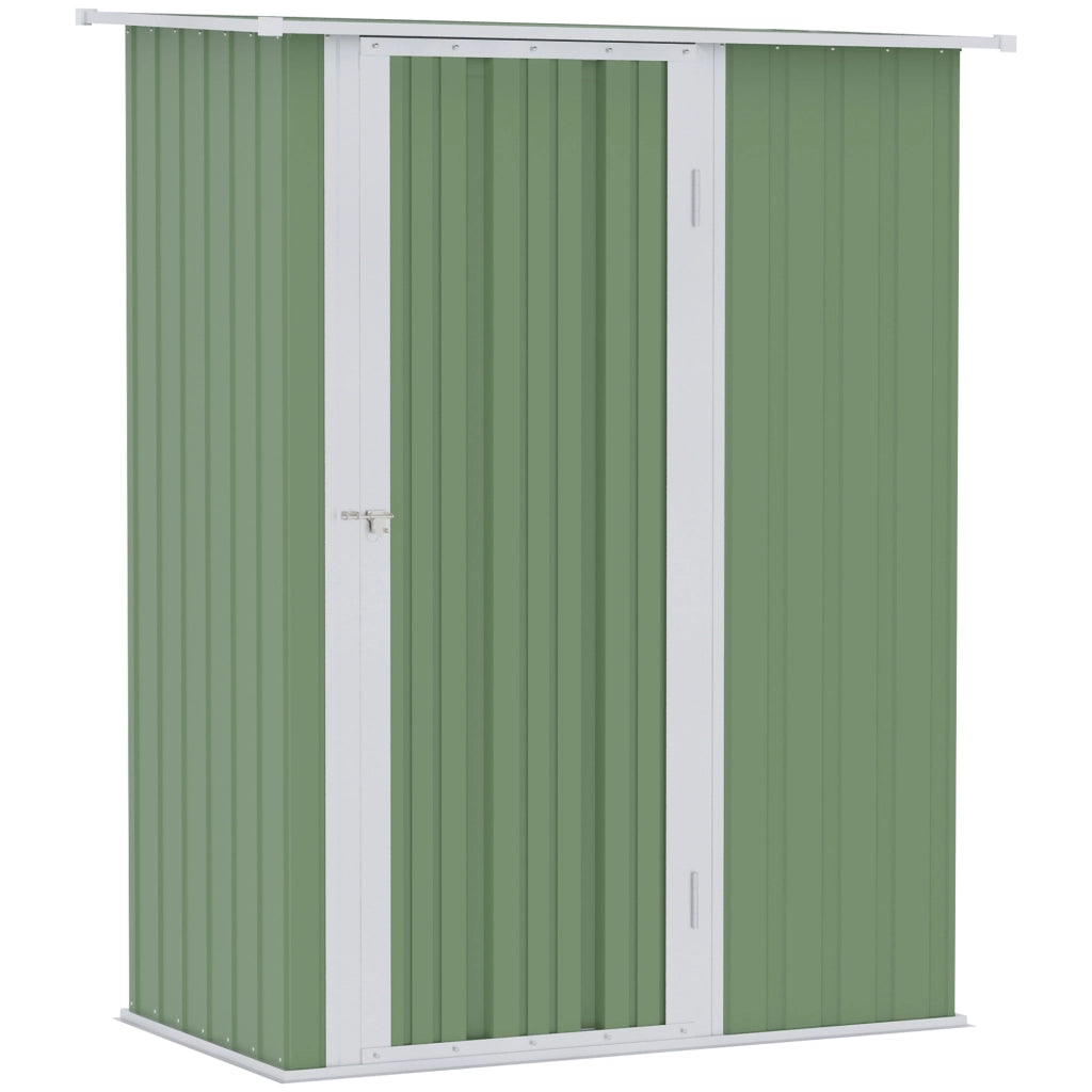 EasyComfort Casetta Porta Attrezzi Capanno in Acciaio Impermeabile 142x84x189cm