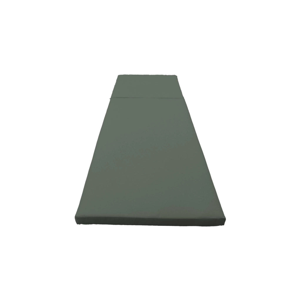 Set 2 cuscini per lettino prendisole, verde kaki