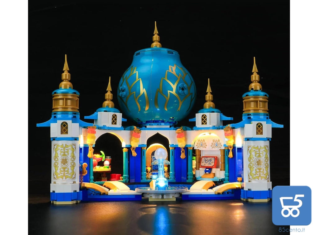 BRIKSMAX Kit di Illuminazione a LED per Disney Raya And The Heart Palace 43181 LEGO NON INCLUSI