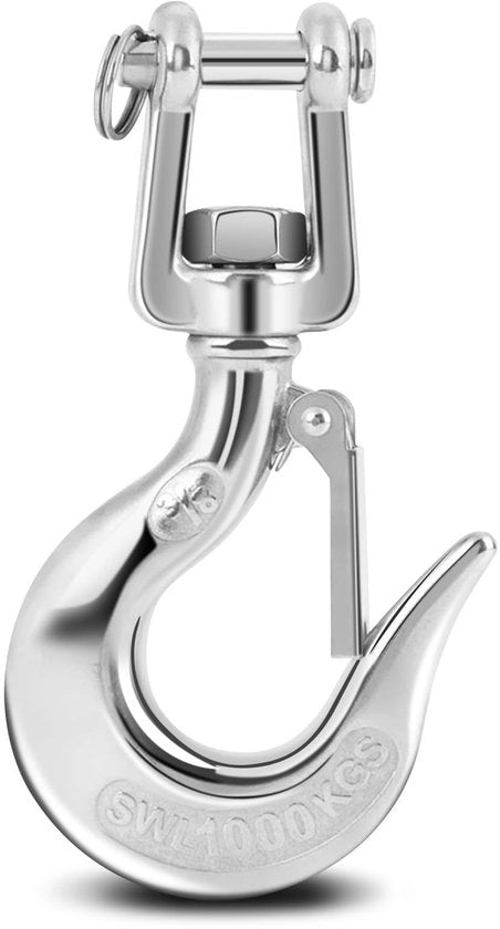Accessorio di Rigging in Acciaio Inossidabile 304 - Ooghaak Rotativo - Capacità 650kg/1000kg - Duraturo - Rotazione 360 Gradi