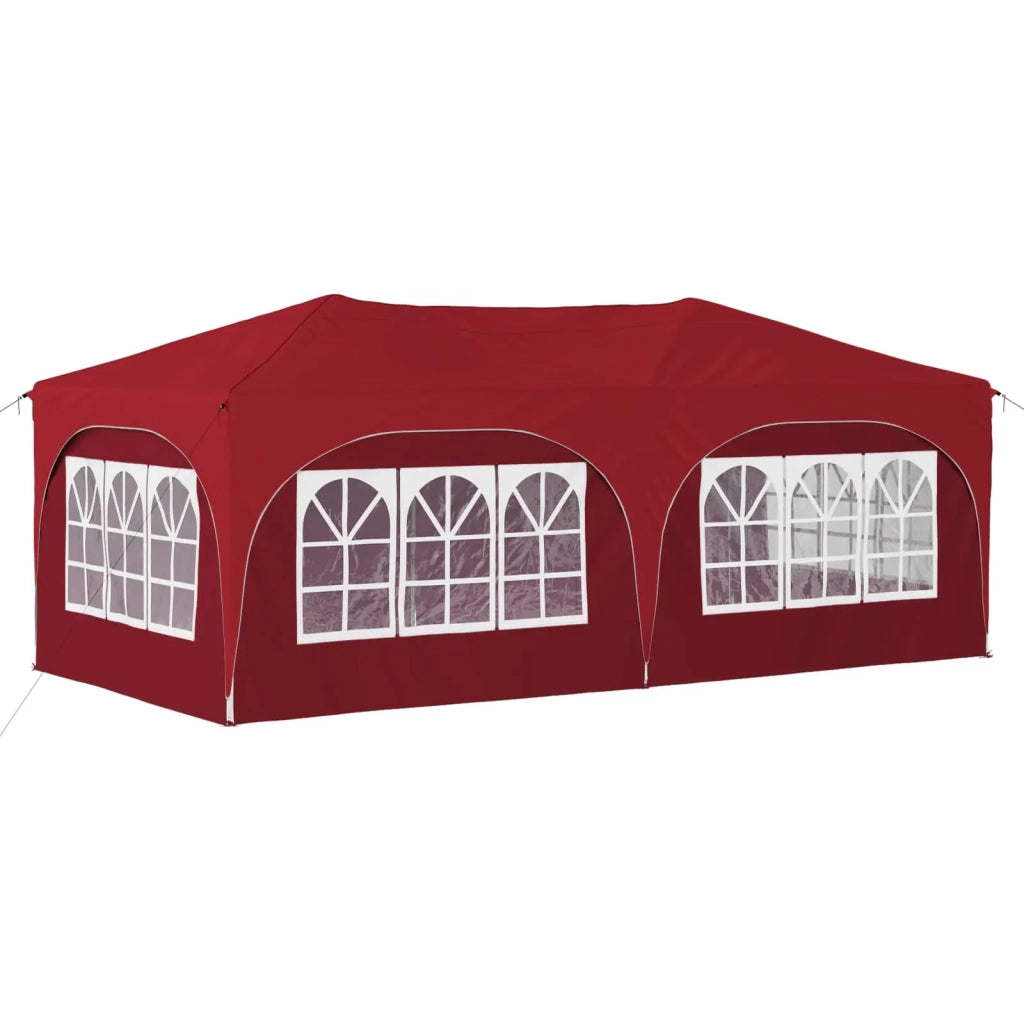 Tenda per feste a pop-up 575 x 288 x 245 cm Borgogna