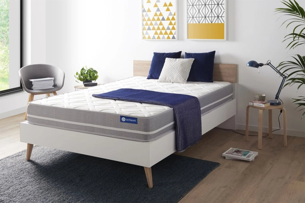 Materasso Actilatex touch 135x200cm - Spessore : 20cm - Lattice e memory foam - Bilanciato