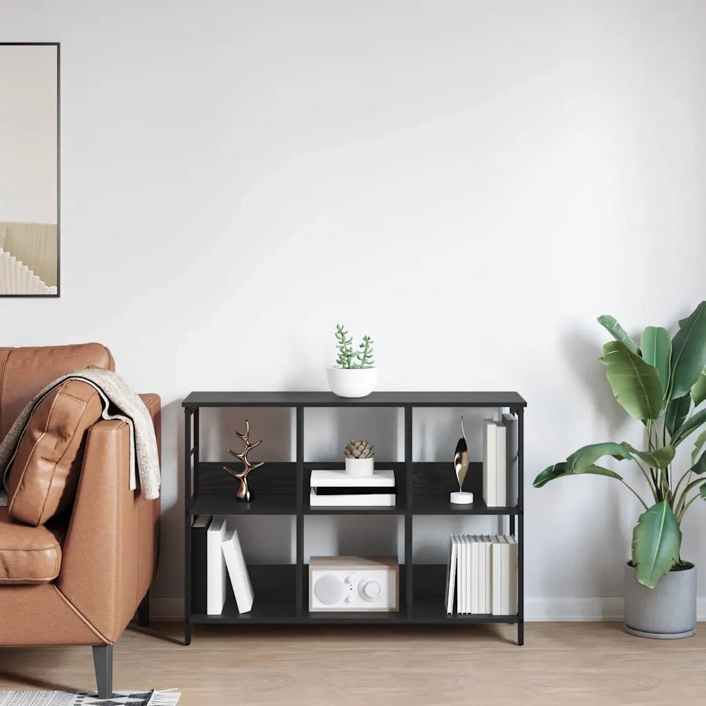 Libreria Rovere Nero 102 x 32 x 72,5 cm Legno multistrato
