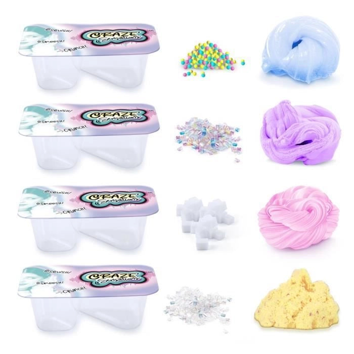CRAZE Sensations ASMR Kit di 4 texture soddisfacenti