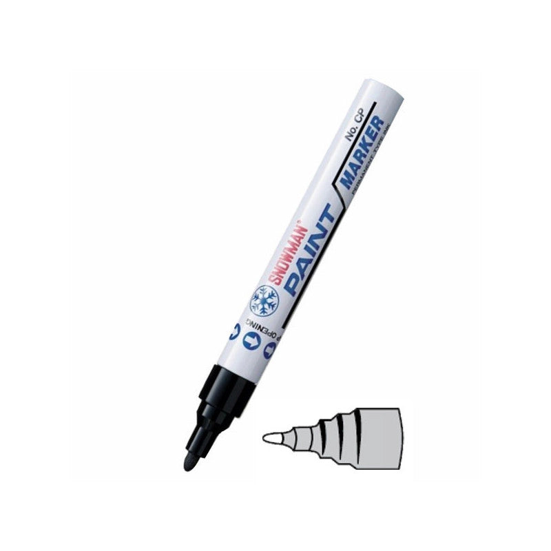 Pennarello Paint Marker Arancio Snowman