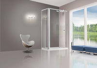 parete fissa cristallo trasparente mm.3 cm.78/82 cod:ferx.98309