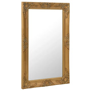 Specchio da Parete | Specchio decorativo Stile Barocco 50x80 cm Oro