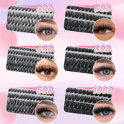 Cluster wimpers - Volume luxe - Set di 5 lunghezze - Aspetto naturale