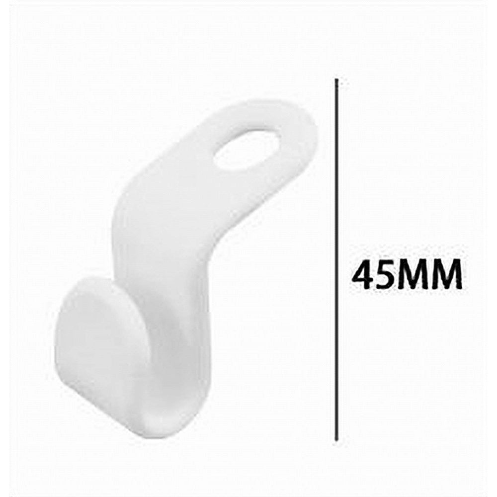 Trade Shop - Set 6pz Connettore Appendiabiti Collegamento Ganci Grucce Appendini Salvaspazio 87355 -