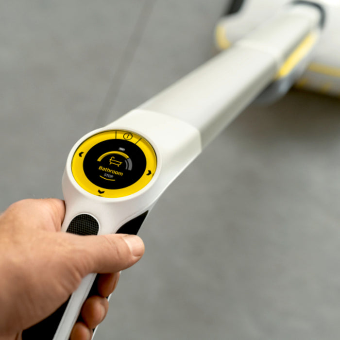 KARCHER Lavapavimenti senza fili FC 8 Smart Signature Line - Prestazioni di area per carica della batteria: circa. 230 m² - Capacità serbatoio acqua dolce: 400 ml - Capacità serbatoio acqua sporca: 200 ml