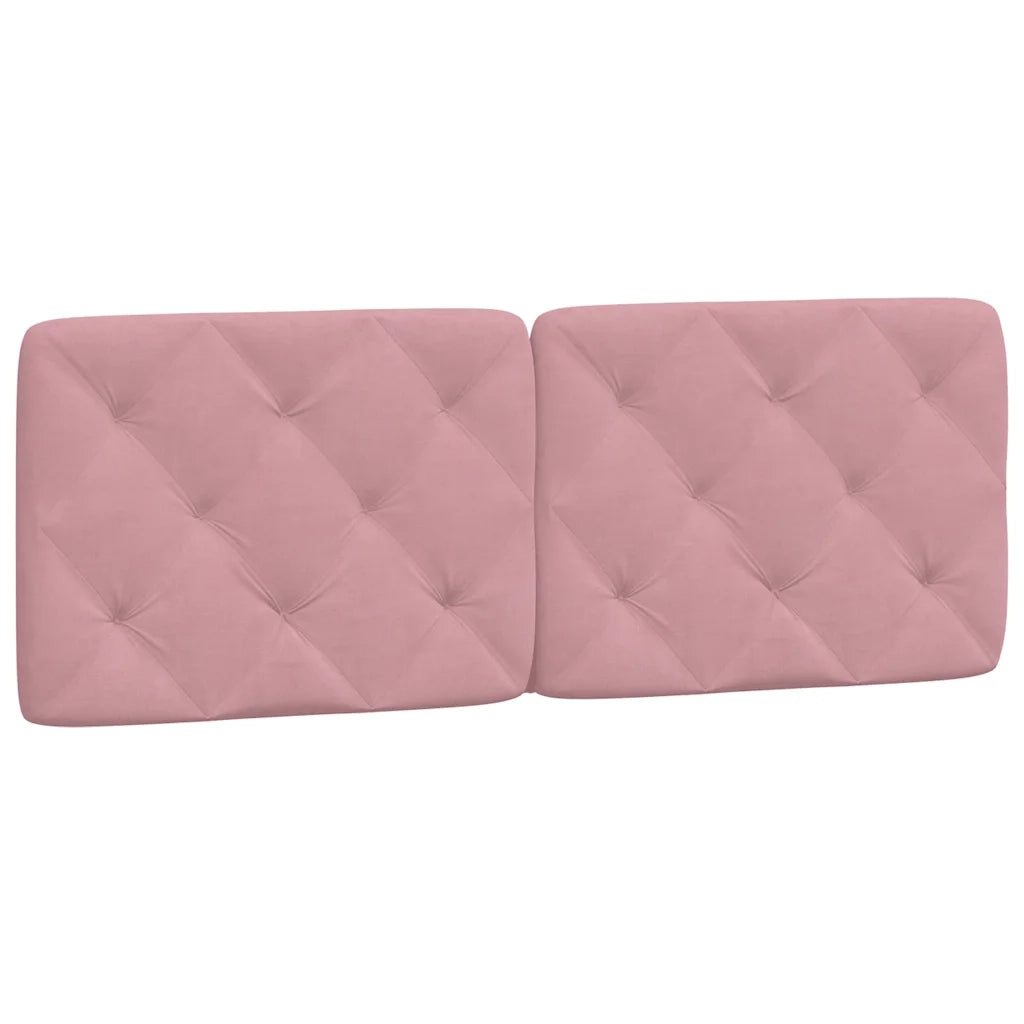 Giroletto senza Materasso-Struttura Letto Rosa 120x200 cm in Velluto
