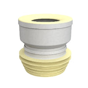 MANICOTTO WC DIRITTO IN BI-COMPONENTE- IN D.100/110 - OUT D.100/110- BONOM- pezzi 1