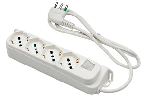 fme art. 47.420 multipresa 4prese bipasso/schuko+interruttore retail cod:ferx.98337