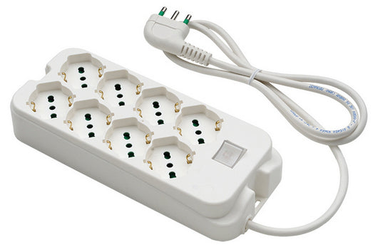 fme art. 47.440 multipresa 8prese bipasso/schuko+interruttore retail cod:ferx.98339