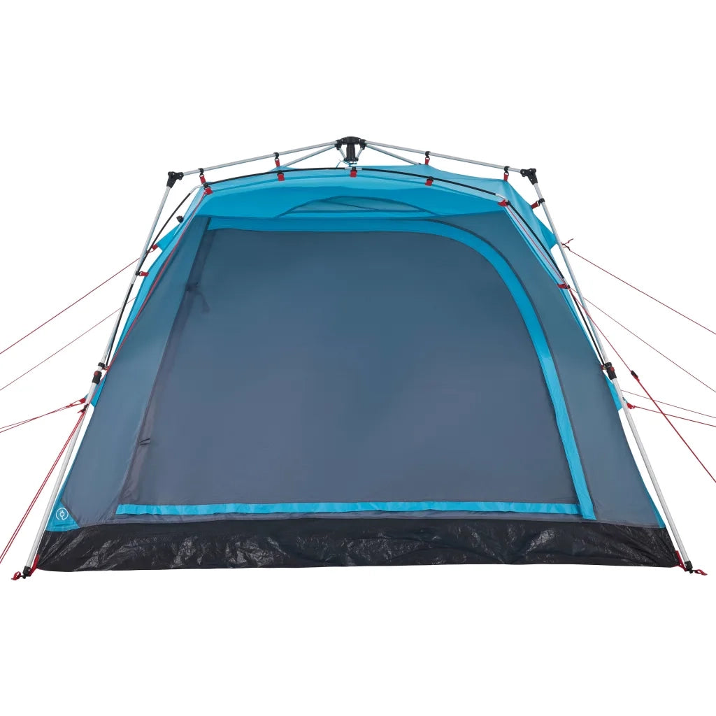 Tenda da Campeggio Cabina 4 Persone-Tenda per Escursionismo Blu a Rilascio Rapido 566319