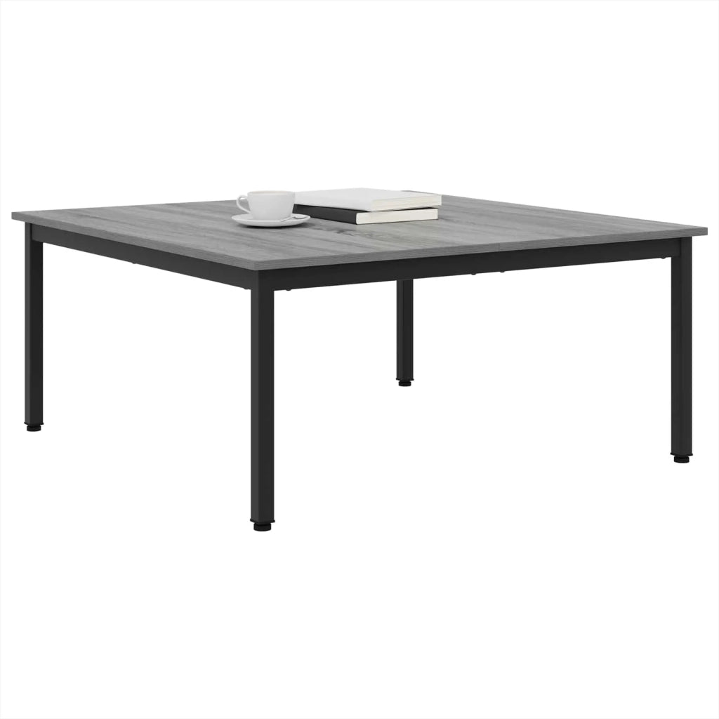 Tavolino da salotto Grigio Sonoma 100 x 100 x 45 cm