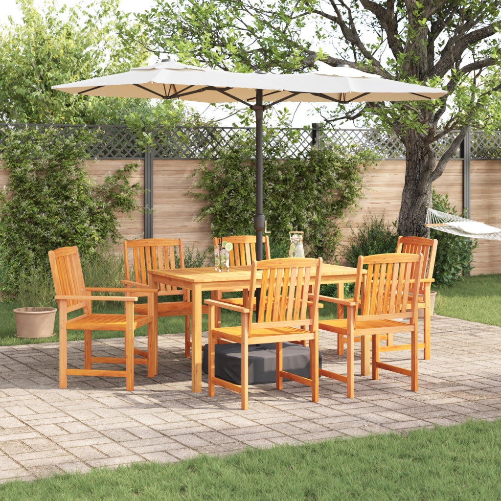 Set da pranzo da giardino 5 pezzi - Legno massello di acacia