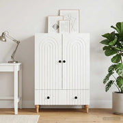 Credenza Bianco 66 x 34,5 x 95 cm Legno ingegnerizzato 894205