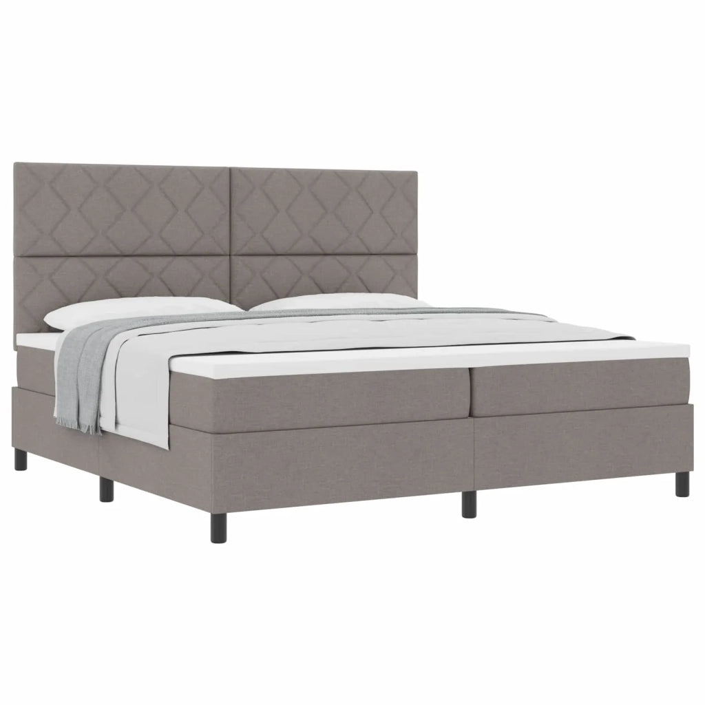Letto a molle con materasso Talpa 200 x 200 cm Tessuto 3339494