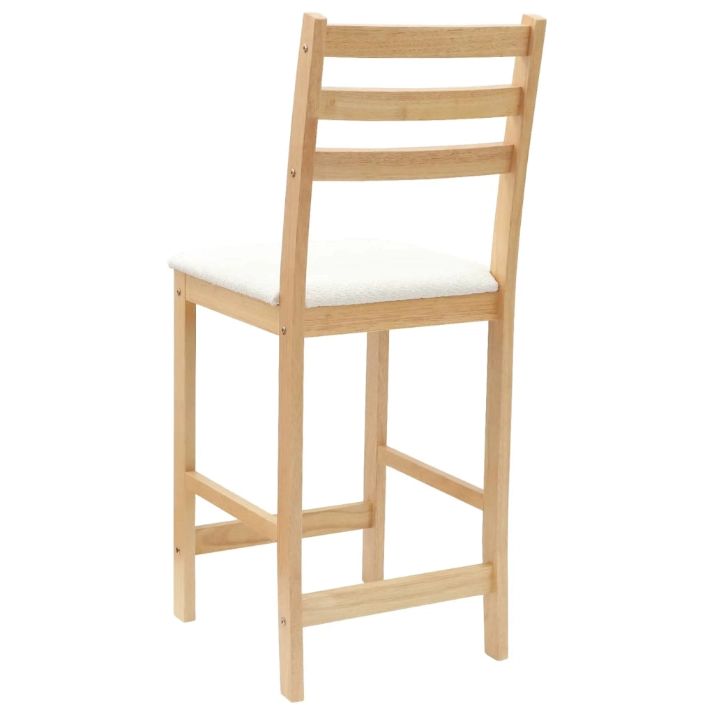 Sedie da pranzo 2 pcs Naturale 40 x 47,5 x 99,5 cm