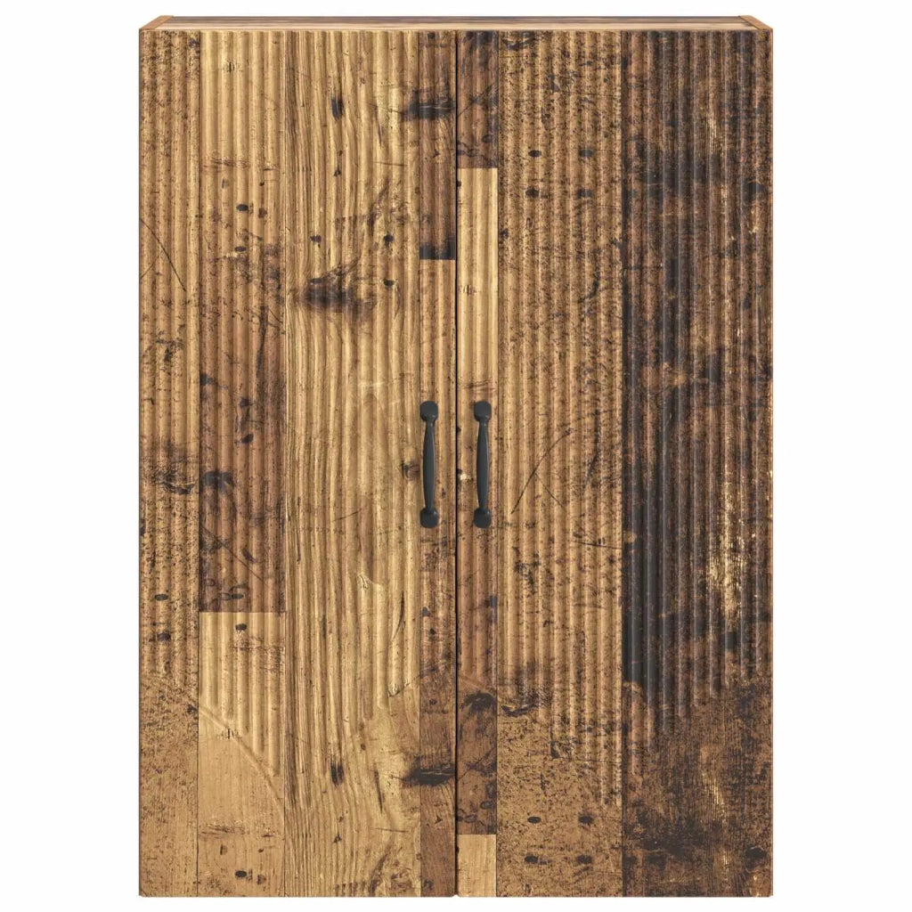 Mobiletto a muro Legno antico 66 x 34,5 x 90 cm