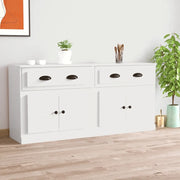 Credenze 2 pz Bianche in Legno Multistratocod mxl 77544