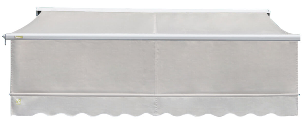 Tenda da Sole Motorizzata 4,5x3m Tessuto Acrilico Kraus Orchidea Ecrù