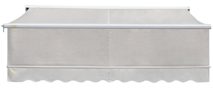 Tenda da Sole Motorizzata 3x2,5m Tessuto Acrilico Kraus Orchidea Ecrù