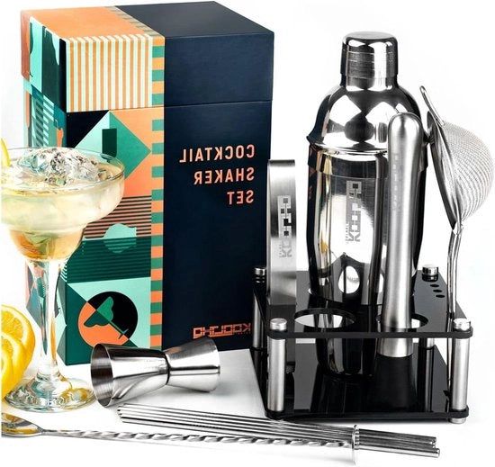 Set di Shaker per Cocktail - Accessori per Cocktail - Ideale come Regalo