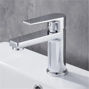 Mangiatore di acqua per bagno di alta qualità con maniglia singola in ottone e finitura cromata