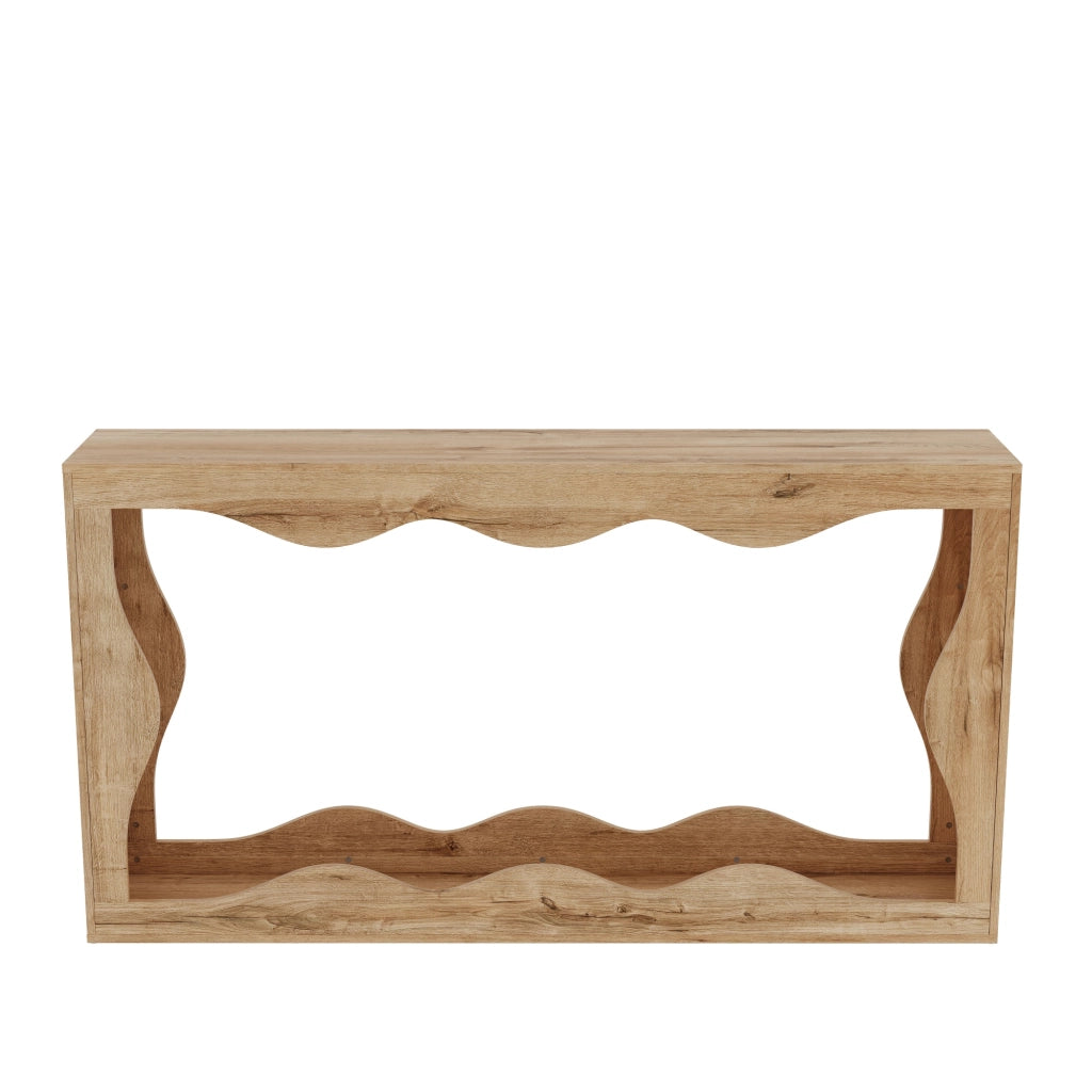 Tavolino Consolle con Ripiani ¨C MINIMAL ¨C Legno, Soggiorno e Salotto