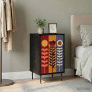 Armadio da Notte ESSEN Rovere Nero 36 x 33 x 61 cm 8007335