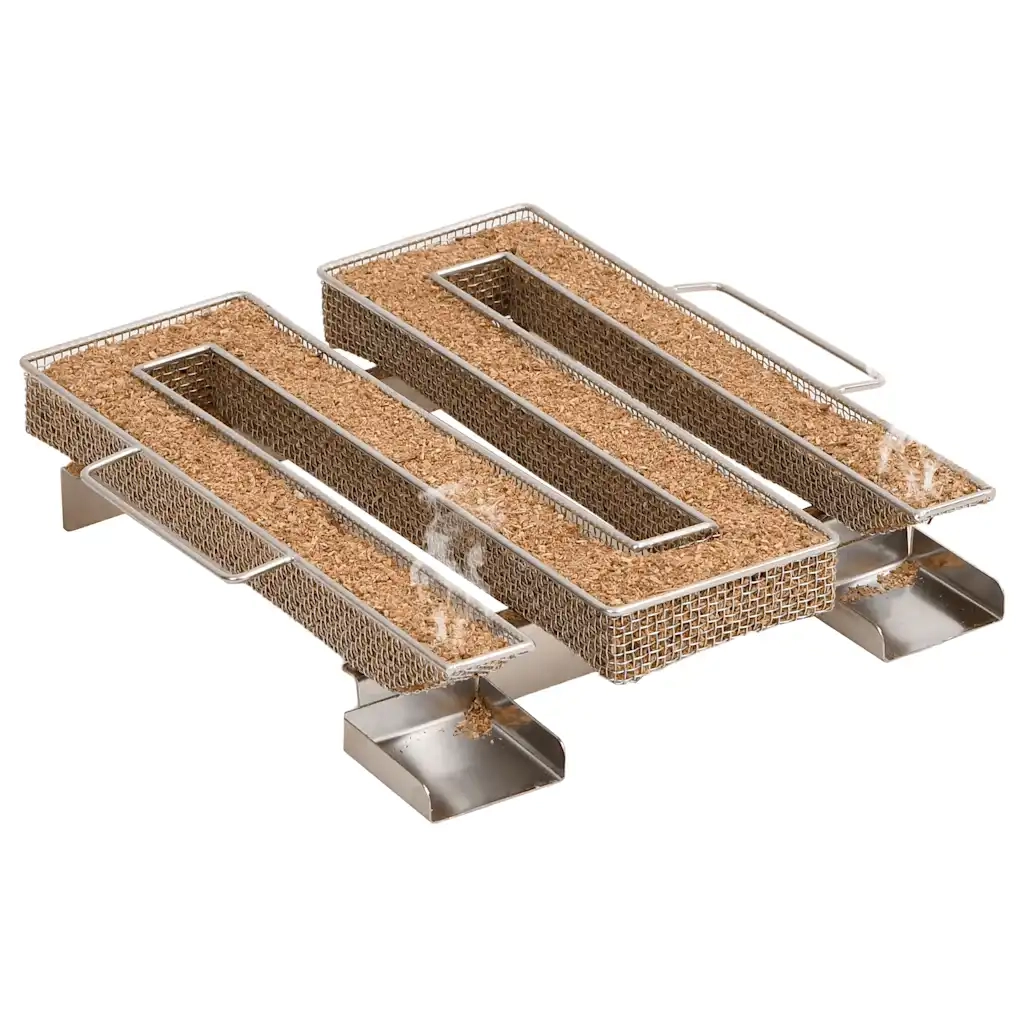 Forno Affumicatore BBQ Generatore Fumo Freddo Acciaio Zincato