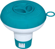 BESTWAY DISPENSER CLORO PICCOLO MANOPOLA CON RILASCIO GRADUALE PER UNA PULIZIA PROFONDA 14,8X12,4X11,7 CM