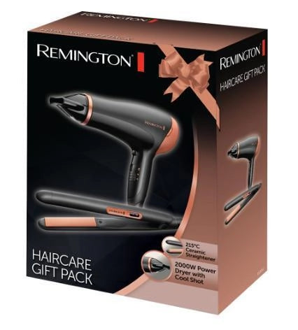 Remington Haircare Gift Pack asciuga capelli 2000 W Beige, Nero